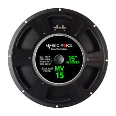 MAGİCVOİCE MV-15 MAX 700W / RMS 350 WATT 15 38 CM WOOFER YEDEK HOPARLÖR