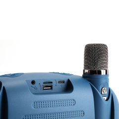TG TG542DK USB/SD/FM/BLUETOOTH DESTEKLİ TAŞINABİLİR 2 EL MİKROFONLU LED IŞIKLI WIRELESS HOPARLÖR