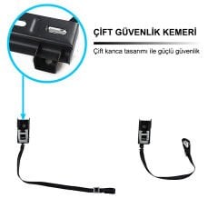 Güvenlik Kemerli Lcd Led Tv Duvar Askı Aparatı 32-80'' MasterX MX-WH02