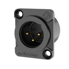 RX-J008 XLR Jak Erkek Şase - Su Geçirmez - Roxtone
