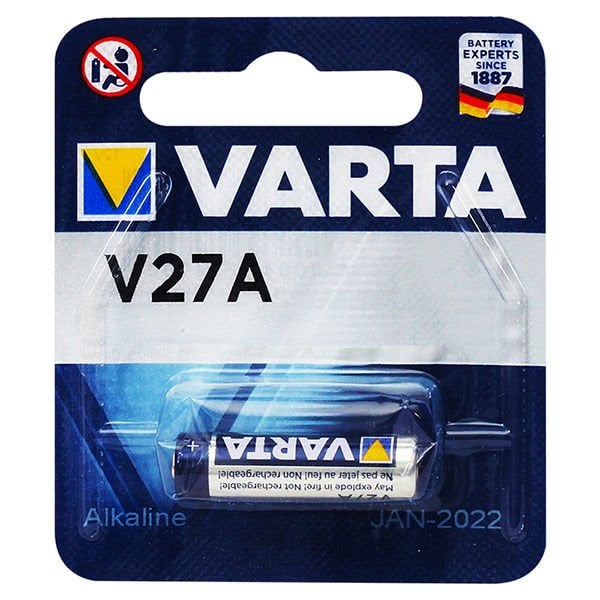 VARTA 27A 12 VOLT ALKALİN PARA PİL (TEKLİ PAKET FİYATI)