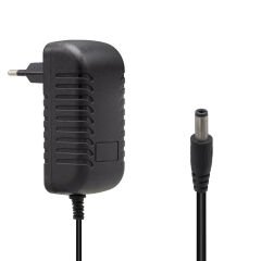 POWERMASTER PM-4531 12 VOLT - 2 AMPER 5.5*2.5 UÇLU PLASTİK KASA PRİZ TİPİ ADAPTÖR