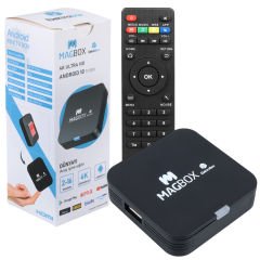 MAGBOX ELECTROBOX 2 GB RAM H313 İŞLEMCİ 16 GB HDD 4K ULTRA HD ANDROID BOX (ANDROID 10)