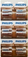 PHILIPS AA ALKALİN KALEM PİL 12Lİ KARTELA
