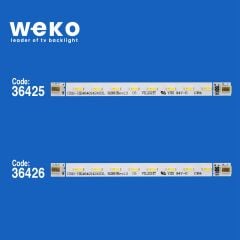 WKSET-6186 36425X1 36426X1 CRH-HE4640142403L R28H 2 ADET LED BAR (72LED)