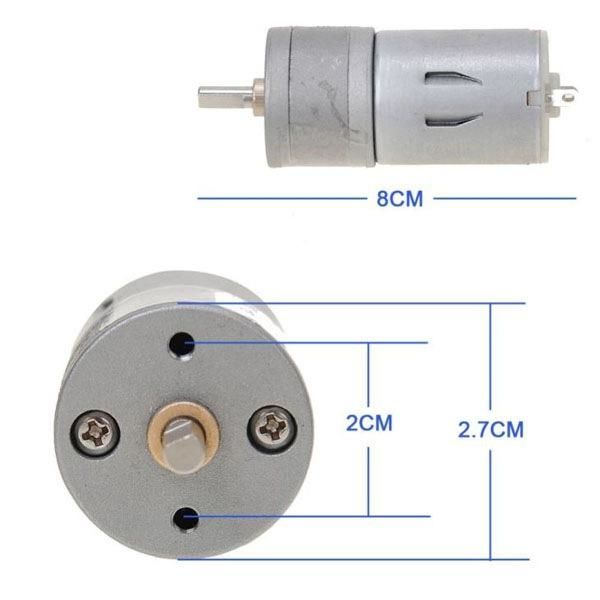 ARD-MTR 3054 3‐9V DC 77 RPM MOTOR - Arduino