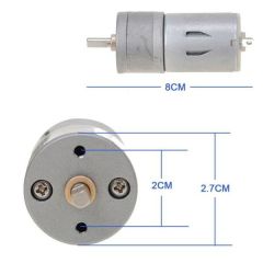 ARD-MTR 3054 3‐9V DC 77 RPM MOTOR - Arduino