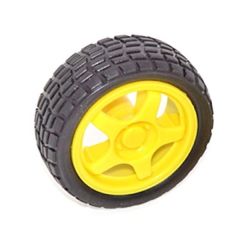 ARD-TKR 3500 66X26.6 MM PLASTİK TEKERLEK - Arduino
