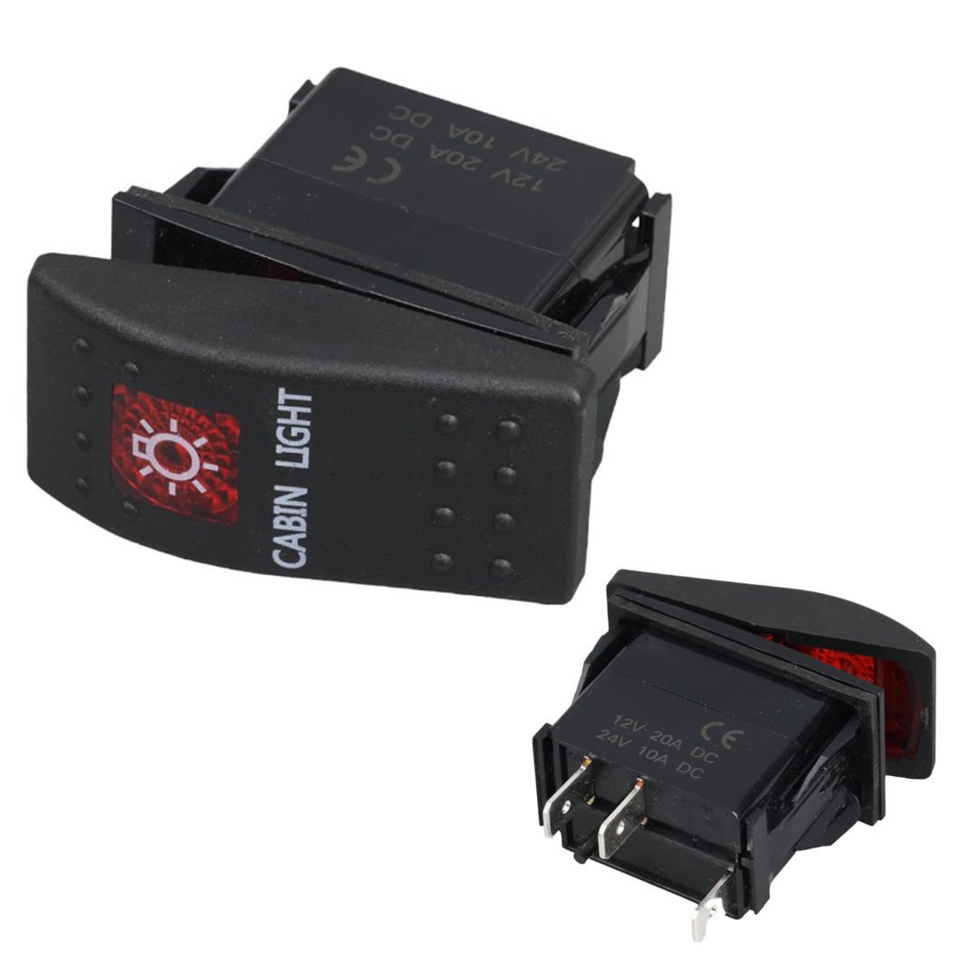 KABİN LAMBASI IŞIKLI MARIN SWITCH (IC-134M-S3)