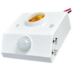 LEDX DY-102 ABS 360 PIR HAREKET SENSÖRLÜ E27 DUY APARATI