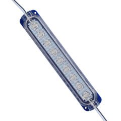 POWERMASTER MODÜL LED 24V 2.4W TEK RENK MAVİ 14X32.5 MM 2835