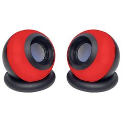MAGICVOICE D-08L 1+1 USB MİNİ OVAL HOPARLÖR - SPEAKER (2*3 WATT - 4 OHM)