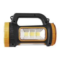 POWERMASTER MH-818A ÇOK FONKSİYONLU ŞARJLI IŞILDAK EL FENERİ 3W+15W