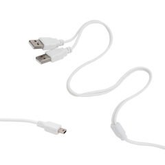 POWERMASTER USB 2XERKEK - MİNİ USB 5 PİN (2.0V) 1.5 METRE KABLO