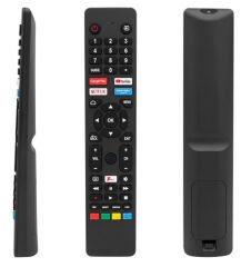 WEKO KL SES KOMUTSUZ JVC RM-C3250 NETFLIX-PRIME VIDEO-GOOGLE PLAY-YOUTUBE TUŞLU LCD LED TV KUMANDA