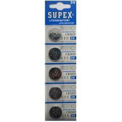 SP 2025 3V Düğme Pil - Supex
