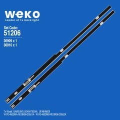 WKSET-6206 36909X1 36910X1 VH70-460SMA/B 2 ADET LED BAR (70LED)