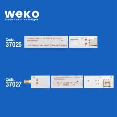 WKSET-6295 37026X4 37027X4 SE50D09L/R-ZC22AG-03 8 ADET LED BAR