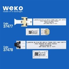 WKSET-6810 37477X7 37478X7 V7DU-580DCA/B 14 ADET LED BAR