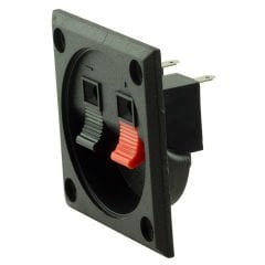 İKİLİ KARE 5.5CMX5.5 CM HOPARLÖR TERMİNALİ (IC-249A)