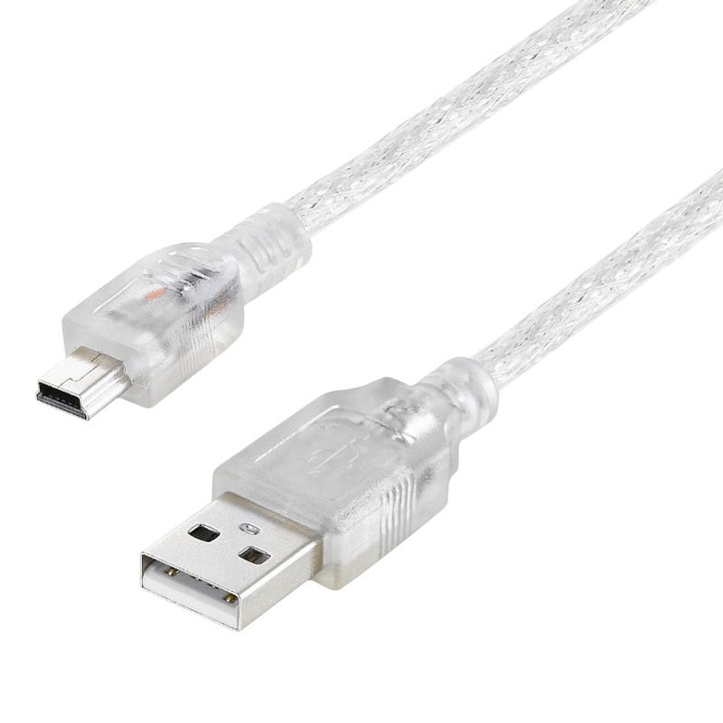 IPOD ŞARJ ALETİ KABLOSU USB 5 PİN GENİŞ 1.5 METRE ŞEFFAF POWERMASTER (SL-UK5)