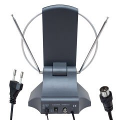 POWERMASTER DT-101 UHF-VHF RENKLİ ELEKTRİKLİ TV  FM ÜSTÜ ANTEN
