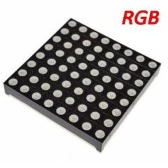 ARD-MDL 1182 8X8 DOTMATRİX ANOT (60X60MM) RGB LED - Arduino