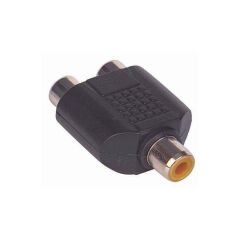1 RCA DİŞİ - 2 RCA DİŞİ ÇEVİRİCİ JACK