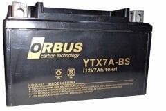 ORBUS YTX7A-BS 12V 7A MOTOSİKLET AKÜSÜ (152 X 88 X 98 MM) (2.5KG)