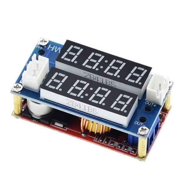 ARD-MDL 1259 XL4015 5A AMPER AYARLI EKRANLI VOLTAJ DÜŞÜRÜCÜ REGÜLATÖR KARTI - Arduino