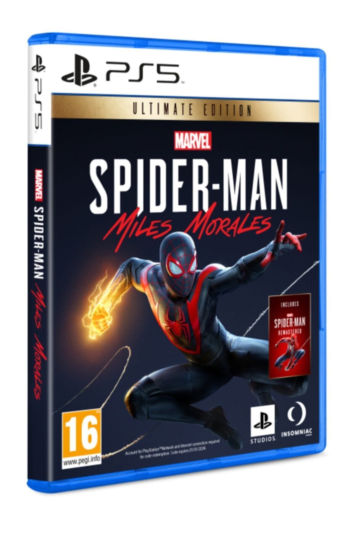 SPIDER MAN MILES MORALES ULTIMATE EDITION - PS5 OYUN