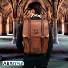 Harry Potter Hogwarts Deri Sırt Çantası - ABYBAG516