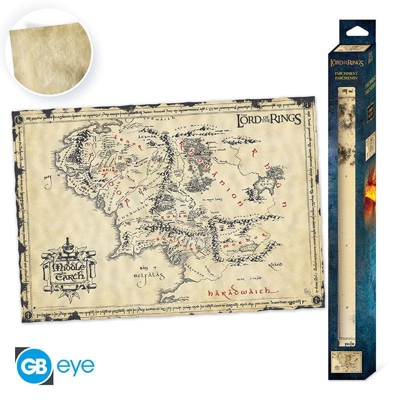 The Lord of The Rings Orta Dünya Harita - GBYDCO604