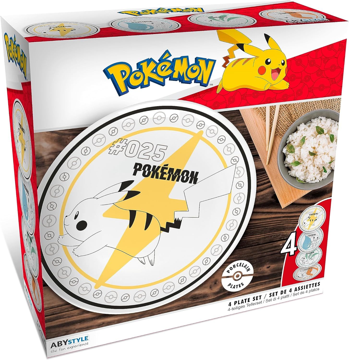 Pokemon Pikachu Tabak Seti - ABYTAB042