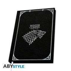 GAME OF THRONES Stark Deri A5 Ciltli Defter - ABYNOT049