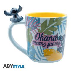 DISNEY Hawaiian Stitch 3D Kupa - ABYMUGA469