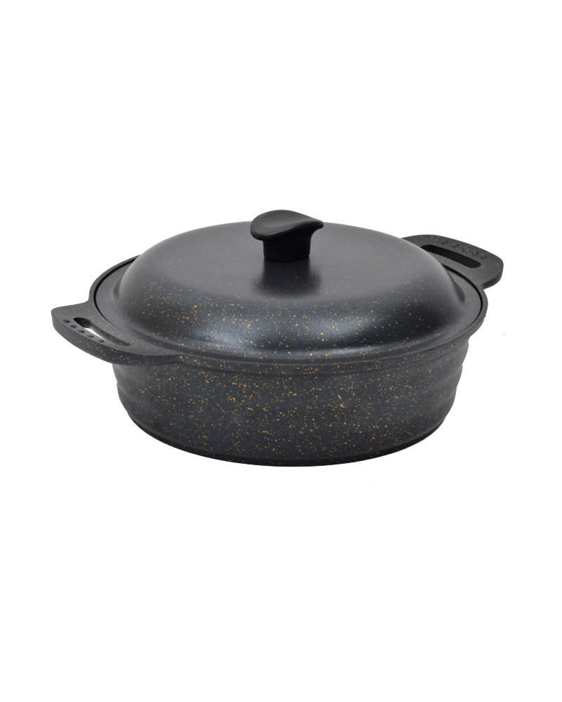 GRANİT DÖKÜM KAMP TENCERESİ 28 CM