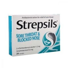 Strepsils Mentollü 24 Pastil