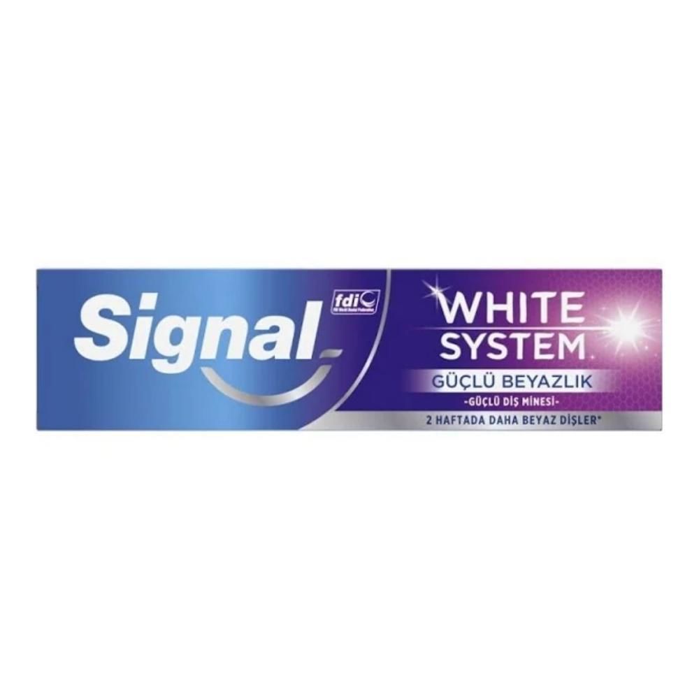 Signal White System Güçlü Diş Minesi Diş Macunu 75ml