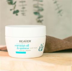 Beaver Coconut Oil & Quinoa Hair Mask 250 ml