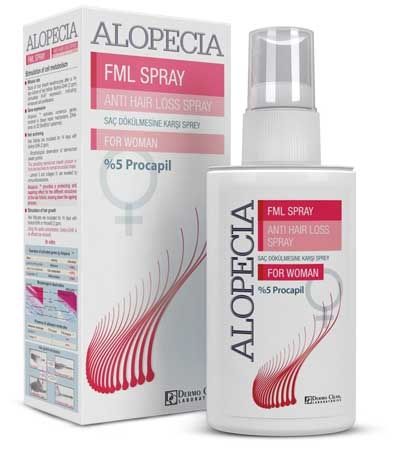Alopecia  FML Spray Bayanlara Özel