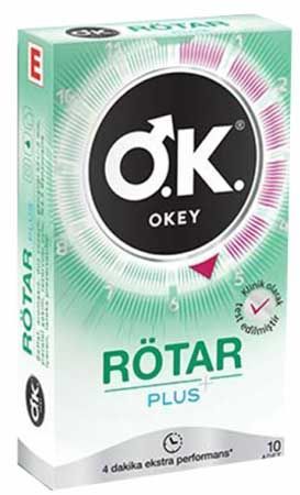 Okey Rötar Plus Prezervatif 10 lu