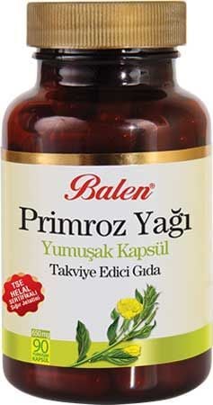 Balen Primroz Yağı 650 mg 90 Kapsül