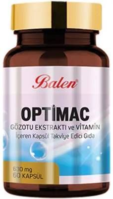 Balen Optimac Göz Otu Ekstraktı ve Vitamin 60 Kapsül