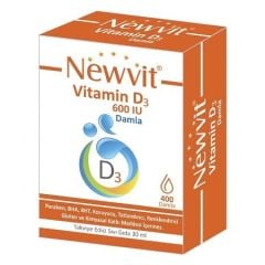 Newvit Vitamin D3 600 IU Damla 30 ml