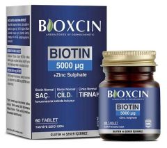 Bioxcin Biotin Tablet 5000 mcg