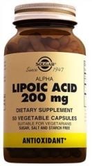 Solgar Alpha Lipoic Acid 200 mg 50 Kapsül