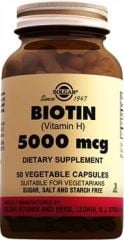 Solgar Biotin 5000 mcg 50 Kapsül