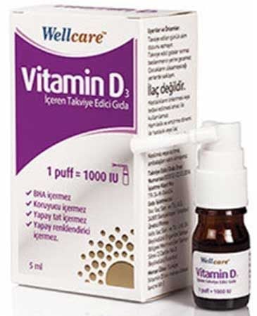 Wellcare Vitamin D3 1000