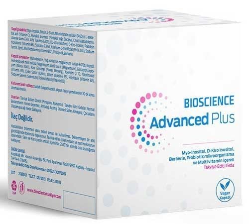 Bioscience Advanced Plus 30 Vegan Kapsül + 30 Saşe